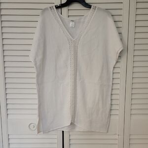 Kona Sol White Swim Coverup